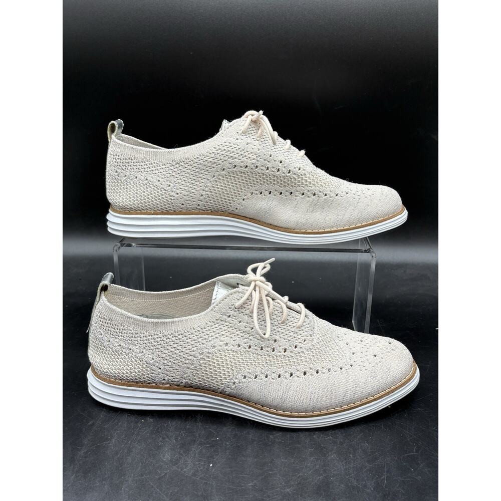 Cole Haan Original Grand Women's Lite Knit Wingtip Oxford Shoes Size 8.5B W11506